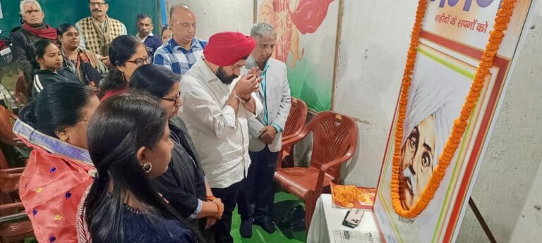 देशवासियों के स्वाभिमान के प्रतीक हैं अमर बलिदानी लाला लाजपत राय : अमरप्रीत सिंह काले…..👇👇