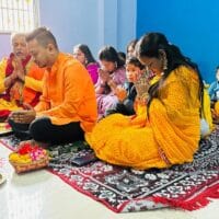 एंजल स्टेप्स प्ले स्कूल, बागुनहातु में सरस्वती पूजा महोत्सव का आयोजन…..