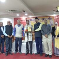 दिव्येन्दु त्रिपाठी के दो पुस्तकों का भव्य लोकार्पण…..