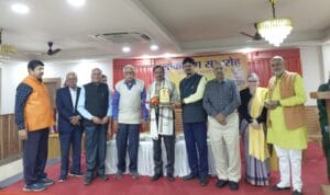 दिव्येन्दु त्रिपाठी के दो पुस्तकों का भव्य लोकार्पण…..