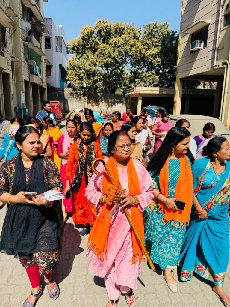 मानगो नगर निगम मेयर प्रत्याशी कुमकुम श्रीवास्तव का दावा- “छड़ी बनेगी मानगो में विकास की कड़ी” ….