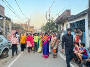 नगर निगम के वार्ड 31 में किरण देवी ने चलाया जनसंपर्क अभियान, जनता से मांगा समर्थन