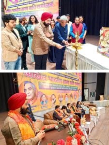 नरभेराम हंसराज अंग्रेजी विद्यालय के कुसुम कमानी ऑडिटोरियम में साहित्य, कला और संस्कृति को समर्पित संस्था सुरभि द्वारा अखिल भारतीय हास्य कवि सम्मेलन आयोजित…..