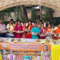 “यात्रा” ने 150 से ज्यादा चैती छठ व्रतियों के बीच किया सूप, फल और साड़ी का वितरण…..