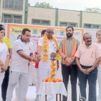 अंतर्राष्ट्रीय योग दिवस पर बर्मामाइंस में भव्य योग शिविर, शामिल हुए कुलवंत सिंह बंटी