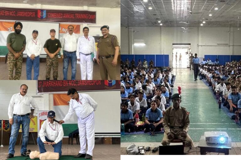 सिविल डिफेंस द्वारा 280 एनसीसी कैडेट्स ने सीखे आपदा प्रबंधन और जीवन रक्षक कौशल के गुर …..
