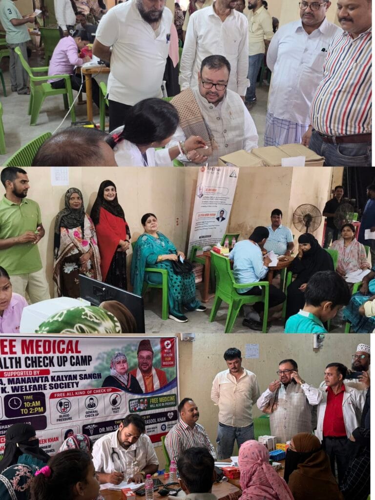 जुगसलाई में निःशुल्क चिकित्सा शिविर का आयोजन, बड़ी संख्या में लोगों ने उठाया लाभ…..