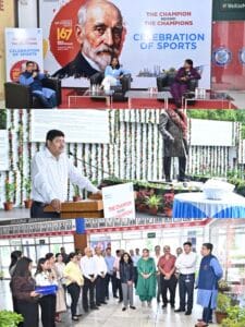 सर दोराबजी टाटा की 167वीं जयंती पर टाटा स्टील ने उनकी समृद्ध खेल विरासत को समर्पित विशेष प्रदर्शनी का शुभारंभ किया…..