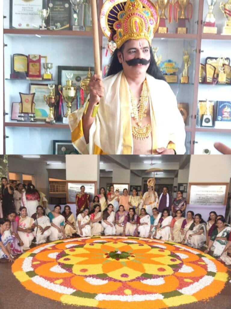केरला समाजम स्कूल परिसर में केरल का सबसे जीवंत त्योहार ओणम धूमधाम से मना , हजारों लोगों ने केले के पत्ते पर भोग ग्रहण किया…..