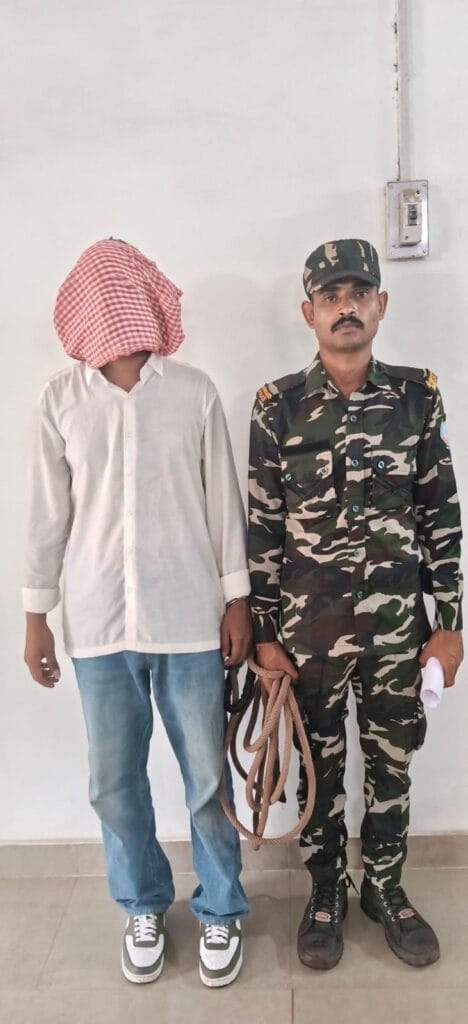 नाबालिग छात्रा से छेड़छाड़ के मामले में आरोपी 24 घंटे के भीतर गिरफ्तार…..