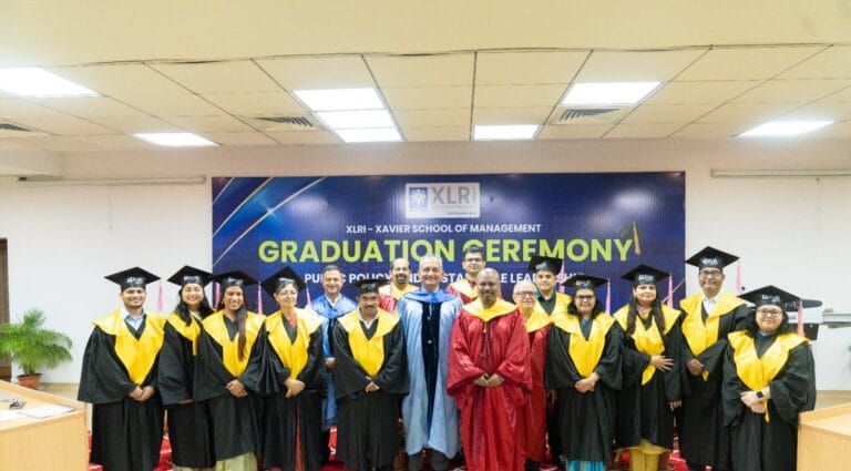 XLRI के पब्लिक पॉलिसी एंड सस्टेनेबल लीडरशिप प्रोग्राम ने मनाया प्रथम स्नातक समारोह, बैच 2 का किया स्वागत…..