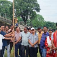 आगामी 32वें श्री सार्वजनिक रावण दहन महोत्सव के सफल आयोजन को लेकर आज शनिवार फुटबॉल मैदान बागुनहातु स्टेडियम में भूमि पूजन कार्यक्रम आयोजित…..