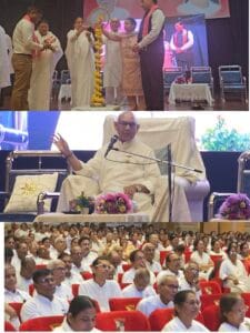 ब्रह्माकुमारी संस्थान से जुड़े नियमित राजयोग साधकों के लिए आयोजित दो दिवसीय ‘ऊँची उड़ान — संपूर्णता की ओर’ राजयोग तपस्या शिविर का शुभारंभ…..