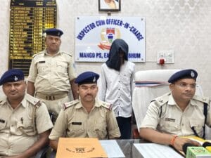 मानगो में ब्राउन शुगर की खरीद-बिक्री का भंडाफोड़, 19 वर्षीय युवक गिरफ्तार…..